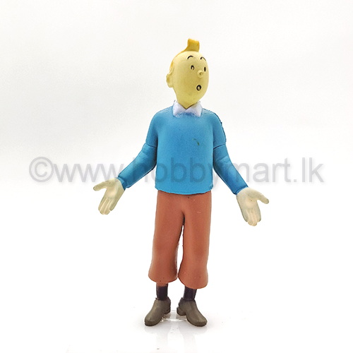 Tintin Carrying Snowy Original Figure 9cm at HobbyMart LK
